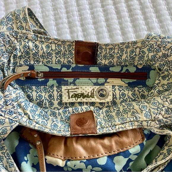 Fossil bag blue floral - Picture 5 of 6